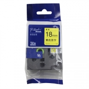 兄弟 TZe-641 标签色带 18mm 黄底黑字（计价单位：卷）适用机型：兄弟PT-1010，PT-1280，PT-1100CH