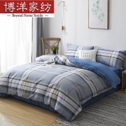 博洋X919040403002精梳棉床单四件套-弗罗拉150*210CM（计价单位：套）
