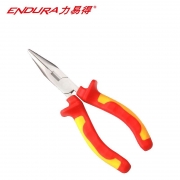 力易得 E5372 VDE双色绝缘尖嘴钳8英寸 配色 （计价单位：把）