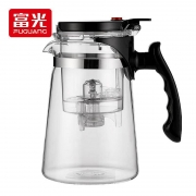 富光(fuguang)耐热玻璃过滤茶壶茶具 750ML按压式内胆飘逸杯大容量泡茶壶 茶水分离凉水壶冲泡器（计价单位：个）