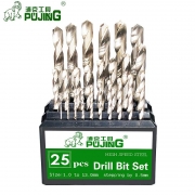 浦京工具 PJ-M3420  麻花钻头套装 25支/盒 (计价单位：盒)银色