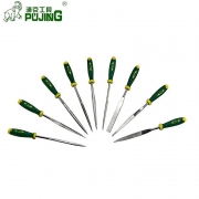 浦京工具 PJ-B2005 4x160  整形锉10件套 (计价单位：套) 绿色