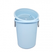 及至  JZ1004 茶水垃圾桶 8L 23.5*18.5*26cm 蓝色 计价单位:个