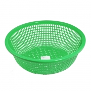 富诚行 C3 洗菜篮 大号圆形 绿色 500*160mm 5个/组 计价单位:组