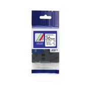 彩标 标签色带 TZe-261 36mm (白底黑字) 1.00 盒/个