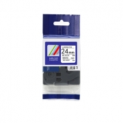 彩标 标签色带 TZe-251 24mm (白底黑字) 1.00 盒/个