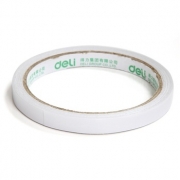 得力 deli 棉纸双面胶带 30400 9mm*10Y  32卷/袋