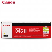 佳能(Canon) CRG-045H Y 适用LBP611cn/631cn/633cdw/635cx CRG 045HY 高容打印量2200页 打印机硒鼓 黄色