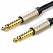 绿联 UGREEN 6.5mm音频线 40810 公对公 1.5米