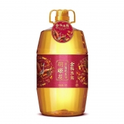 胡姬花 5L 金衣玉食古法花生油 红色(单位：桶）