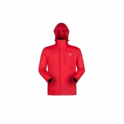 极地（onepolar）冲锋衣男加绒防水透气登山服 两件/套D191868M 红色（计价单位：套）