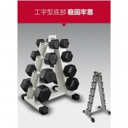 JOROTO捷瑞特J-YLLJ25六角哑铃1对装2.5kg*2（计价单位：对）