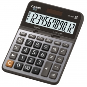 卡西欧 CASIO DX-120B 商务计算器 大型机 12位 金属面板 灰色 计价单位:台