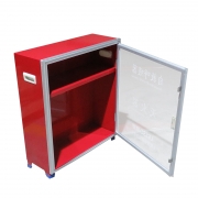 联塑 Lesso XMHDF24*1.0 呼组合灭火器箱 700*650*240*1.0mm 可放4个4kg干粉灭火器 4个防毒面具 空箱 计价单位:个