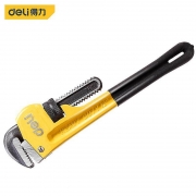 得力工具DL2512管子钳12″(新VI)(黄)(把)