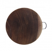 富诚行 36*36*4cm 进口宪木菜板 圆形 中号 计价单位:个