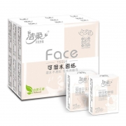洁柔 PU090-18 6片*4层 18包装 FACE粉超迷你纸手帕