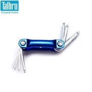 Talbro 折叠内六角球头扳手组套 型号:060303100[单位：套]