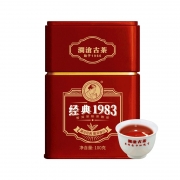 澜沧古 普洱熟茶 2018年经典1983 100g
