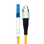 酷比客 L-CUBIC 单模单芯光纤线 LCCPSFLCFCYW-30M LC-FC 30米 (黄色)