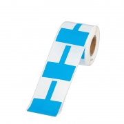 仓迪CANGDI 仓迪F型标签纸卷标纸 CD-68-3825-40 (白)