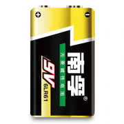 南孚 NANFU 碱性电池 6LR61 9V  1节/卡 120卡/箱 （新老包装交替发货）