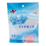 坚尔美 Jem 一次性PE卫生护肤手套 66223 50包/箱 24只/包 50包/箱