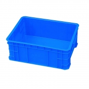 贵庆科技 GUIQINGKEJI GQZZX-W410150 无盖塑料周转箱储物箱 蓝/黄可选 410*300*150mm 2个/组（单位：组）