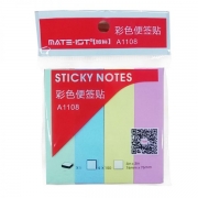 欧标 A1108 便利条 76*76mm/100张 75g双胶纸  （4色一本）（计价单位：本） 混色