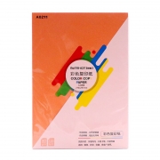 欧标 A0211 彩色复印纸 A4 80G 100张/包 25包/箱（计价单位：包） 桔红 桔红