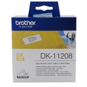 兄弟 brother DK-11208  热敏标签纸 38mm*90mm 400张/卷 适用QL 1050 700 800 810 820标签打印机 计价单位:卷