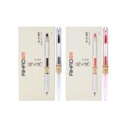 爱好 中性笔 X97 0.5mm 子弹头 按动式 12支/盒 （计价单位： 盒 ） 黑色