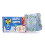 雷达(Raid) 电热蚊香片 1器+72片 无香 送无线蚊香器