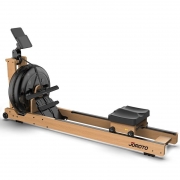 捷瑞特 MR380 承重：150KG 产品尺寸：1600*518*600mm 阻力类型：水阻 阻力调节（阻力可以调节的档位：15-28KG 毛重：30KG 克罗地亚进口榉木 水阻划船器 （计价单位：台） 黑色