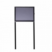 鹰匠 白板架/双面定制版面内容 展示支架 800*600mm（计价单位：个）白色