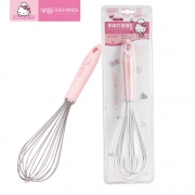 学厨 烘焙工具 打蛋器家用 手动 搅拌器 和面器 不锈钢 KT7007 HELLO KITTY