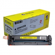 科思特 一体式硒鼓 K CF412A 专业版（黄包） 适用于：HP Color LaserJet MFP M377DW/M452nw 打印页数：2300页 黄色