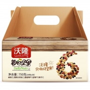 沃隆 每日坚果 混合坚果年货礼盒休闲零食礼包 腰果榛子巴旦木核桃仁健康零食送礼必备 每日坚果A款750g/箱