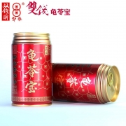 双钱牌 龟苓宝 礼盒浓缩型草本植物凉茶饮料 310ml*12罐装 清热祛火（计价单位：盒）红色
