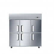 海尔（Haier）SL-1450C3D3 风冷 1450L 定频 商用 六门冰箱（计价单位：台）不锈钢色