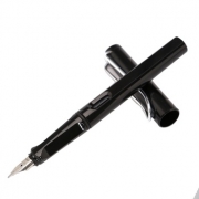 凌美 LAMY 狩猎系列墨水笔 F笔尖 （亮黑色） 1支/盒 （不含礼盒、礼袋）