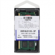 金士顿 Kingston 笔记本内存 DDR3 1600 8GB  1.35v电压(KVR16LS11/8 KVR16S11D6A/8)型号随机