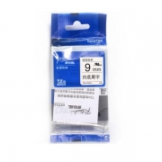 兄弟 Xiongdi TZe-FX221 标签色带 9mm 线缆白底黑字 适用所有PT系列 计价单位:支
