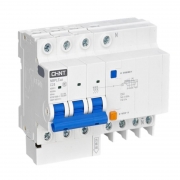 正泰 63A壳架 带漏电小型断路器 NBPLE-63  3P+N C25 30mA 6kA 专供