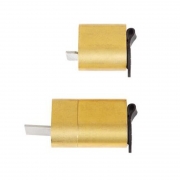 长园共创 E40防盗锁芯 E40-Es 147.5*32.5mm (黄色)