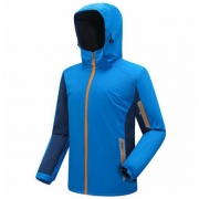富绅 运动夹克男女三合一秋冬加厚保暖防寒登山服 FSCFY5102-5 S-4XL (宝石色)