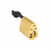 长园共创 E40防火锁芯 E40-Es 37.2*32mm (黄色)