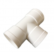雄塑 90°顺水(等径)三通 BX003-02 Φ40mm PVC-U排水配件