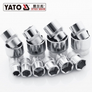 易尔拓 YT-1210 公制 1/2寸 17MM 6角 标准 套筒(单位:个)