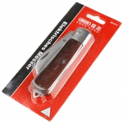 昆杰 KUNJEK 89-012 电工刀 弯刃 刀刃长70mm 计价单位:把